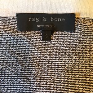 Rag & Bone knit baseball cut lightweight sweater